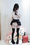 Double ponytail pink white tiger @小粉馕头 scale private shooting view