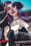 อินฟลูเอนเซอร์แนวพังก์ @gloomxGloom Onlyfans สเกลมุมมองการสมัครรับข้อมูล