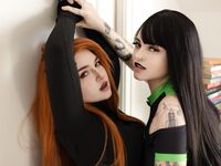 อินฟลูเอนเซอร์แนวพังก์ @gloomxGloom Onlyfans สเกลมุมมองการสมัครรับข้อมูล