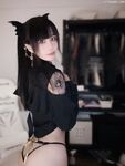Pudding Dafa - Perohub 2024.10 Monthly Subscription - Black Sexy Suit