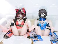 粉嫩白虎福利姬@叶子尺度私拍视图