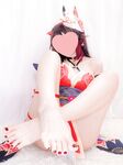 White Tiger Loli Fuli Ji @Ayame Fansly+Patron Langgan Bunga Api