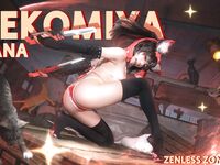 Yiko Moist Rabbit การสมัครสมาชิกเดือนตุลาคม-Zero Zone Zero Nekomiya Matana