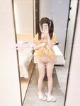 ツインポニーテール ピンクと白のタイガー@Embrace Away Rabbit