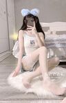 Selebriti Internet Silk Foot @米鹿鹿鹿奇 Pandangan bulatan mikro