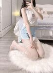 Selebriti Internet Silk Foot @米鹿鹿鹿奇 Pandangan bulatan mikro