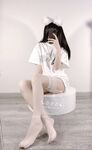 Selebriti Internet Silk Foot @米鹿鹿鹿奇 Pandangan bulatan mikro