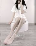 Selebriti Internet Silk Foot @米鹿鹿鹿奇 Pandangan bulatan mikro