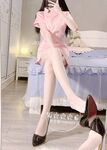 Selebriti Internet Silk Foot @米鹿鹿鹿奇 Pandangan bulatan mikro