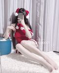 Selebriti Internet Silk Foot @米鹿鹿鹿奇 Pandangan bulatan mikro