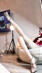 Selebriti Internet Silk Foot @米鹿鹿鹿奇 Pandangan bulatan mikro