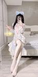 Selebriti Internet Silk Foot @米鹿鹿鹿奇 Pandangan bulatan mikro