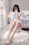 Selebriti Internet Silk Foot @米鹿鹿鹿奇 Pandangan bulatan mikro