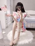 Selebriti Internet Silk Foot @米鹿鹿鹿奇 Pandangan bulatan mikro