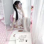 Double ponytail pink white tiger @MDD Conqueror & grid scale private photo view