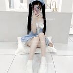 Double ponytail pink white tiger @MDD Conqueror & grid scale private photo view
