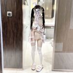 Double ponytail pink white tiger @MDD Conqueror & grid scale private photo view