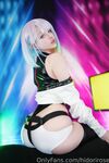 Cosplayer ngực to hổ trắng @Hidori Rose OnlyFans Đăng ký Xem