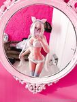Cosplayer ngực to hổ trắng @Hidori Rose OnlyFans Đăng ký Xem