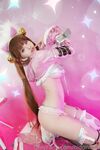 Cosplayer ngực to hổ trắng @Hidori Rose OnlyFans Đăng ký Xem