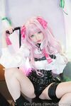 Cosplayer ngực to hổ trắng @Hidori Rose OnlyFans Đăng ký Xem