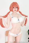 Cosplayer ngực to hổ trắng @Hidori Rose OnlyFans Đăng ký Xem