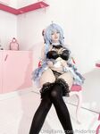 Cosplayer ngực to hổ trắng @Hidori Rose OnlyFans Đăng ký Xem