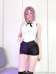 Cosplayer ngực to hổ trắng @Hidori Rose OnlyFans Đăng ký Xem