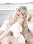 Cosplayer ngực to hổ trắng @Hidori Rose OnlyFans Đăng ký Xem