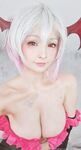 Cosplayer ngực to hổ trắng @Hidori Rose OnlyFans Đăng ký Xem