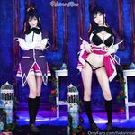 Cosplayer ngực to hổ trắng @Hidori Rose OnlyFans Đăng ký Xem