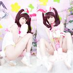 Cosplayer ngực to hổ trắng @Hidori Rose OnlyFans Đăng ký Xem