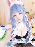 Cosplayer ngực to hổ trắng @Hidori Rose OnlyFans Đăng ký Xem