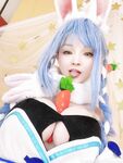 Cosplayer ngực to hổ trắng @Hidori Rose OnlyFans Đăng ký Xem