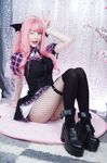 Cosplayer ngực to hổ trắng @Hidori Rose OnlyFans Đăng ký Xem