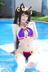 Cosplayer ngực to hổ trắng @Hidori Rose OnlyFans Đăng ký Xem