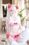 Cosplayer ngực to hổ trắng @Hidori Rose OnlyFans Đăng ký Xem