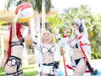 Cosplayer ngực to hổ trắng @Hidori Rose OnlyFans Đăng ký Xem