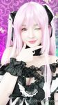 Cosplayer ngực to hổ trắng @Hidori Rose OnlyFans Đăng ký Xem