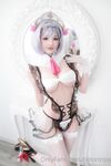Cosplayer ngực to hổ trắng @Hidori Rose OnlyFans Đăng ký Xem