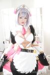 Cosplayer ngực to hổ trắng @Hidori Rose OnlyFans Đăng ký Xem