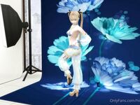 Cosplayer ngực to hổ trắng @Hidori Rose OnlyFans Đăng ký Xem