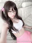 Cosplayer ngực to hổ trắng @Hidori Rose OnlyFans Đăng ký Xem