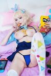 Cosplayer ngực to hổ trắng @Hidori Rose OnlyFans Đăng ký Xem