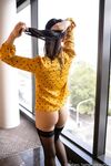 태국 중국인 여성모델 "페리" 대규모 일상 생활 모습이 사적인 BDSM 남녀가 모두 사적으로 먹는 모습을 많이 보여준다
