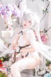 【2025年1月新品】大奶肥臀一线天，尤物女神【Tiny Asa】高清付费原档，Nikke灰姑娘