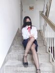 Twitter 440,000 tagahanga Loli network dilaw na "Miao Jiang" "MiaoMjiang" NG malakihang erotikong sayaw pribadong larawan sinaunang kasuutan itim na seda mahabang binti Chinese at Western mixed style na hubad na sayaw