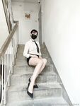Twitter 440,000 tagahanga Loli network dilaw na "Miao Jiang" "MiaoMjiang" NG malakihang erotikong sayaw pribadong larawan sinaunang kasuutan itim na seda mahabang binti Chinese at Western mixed style na hubad na sayaw
