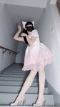 Twitter 440,000 tagahanga Loli network dilaw na "Miao Jiang" "MiaoMjiang" NG malakihang erotikong sayaw pribadong larawan sinaunang kasuutan itim na seda mahabang binti Chinese at Western mixed style na hubad na sayaw