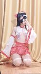 Twitter 440,000 tagahanga Loli network dilaw na "Miao Jiang" "MiaoMjiang" NG malakihang erotikong sayaw pribadong larawan sinaunang kasuutan itim na seda mahabang binti Chinese at Western mixed style na hubad na sayaw